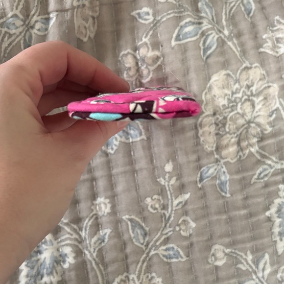 Vera Bradley Floral Pink Glasses Case - Picture 5 of 7
